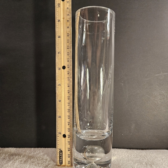 Vintage Cristal 1960s Vase Mod. 3586 By T. Wirkkala For Karhula- Iittala, - Picture 8 of 9